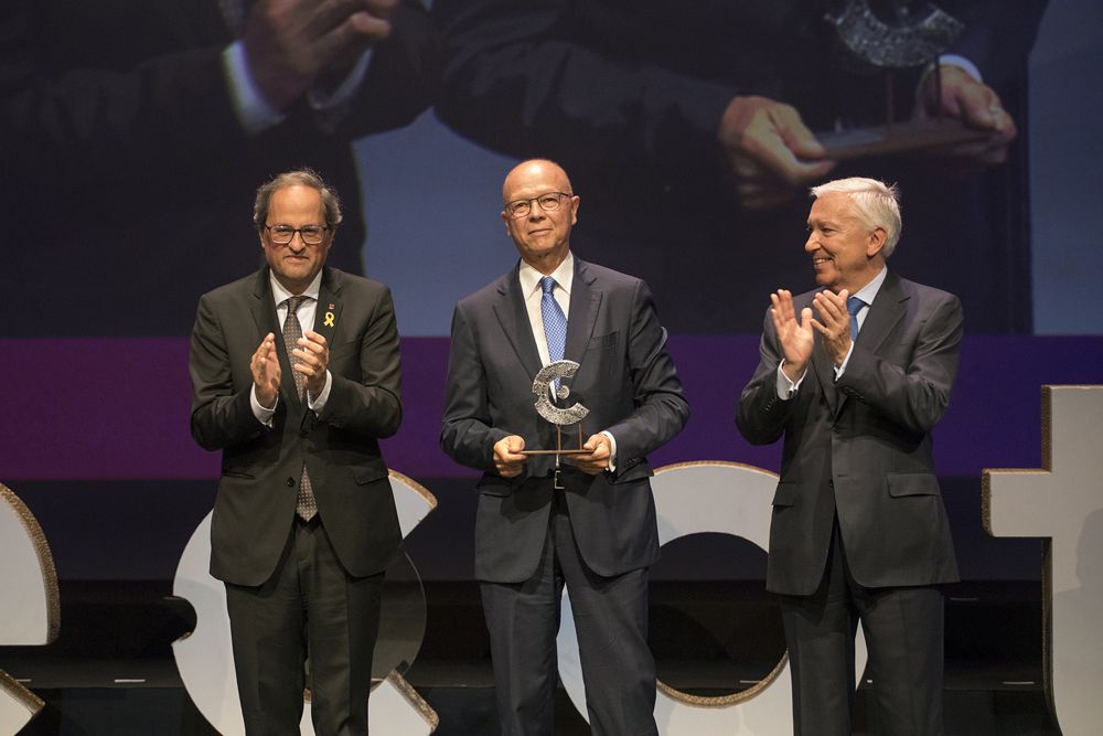 Nit de l'empresari president moventia miquel marti Miquel Martí rep el Reconeixement Cecot a la Personalitat 2018 per la seva trajectòria professional