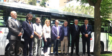 nuevo autobus bus linea E3 palamos palafrugell girona calonge platja d'aro sant antoni moventia
