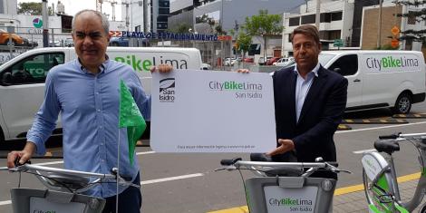 citybike lima bicicleta publica san isidro