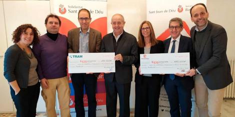 TRAM and Moventia renew agreement with Sant Joan de Déu to guarantee mobility for the homeless