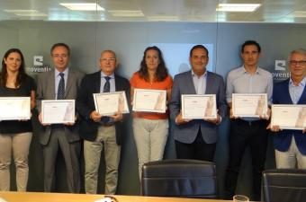 Moventia, premiada per Egarsat per la reducció de la sinistralitat laboral